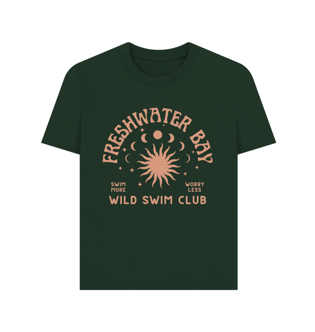 Evergreen Freshwater Bay - Wild Swim Club - Wild Swimming - Women's T Shirt