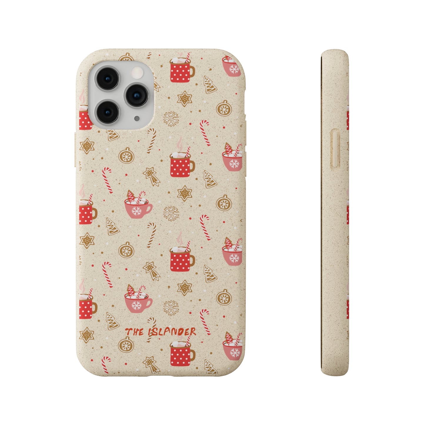 Christmas Cookies - Biodegradable Phone Case - Made from Natural Materials