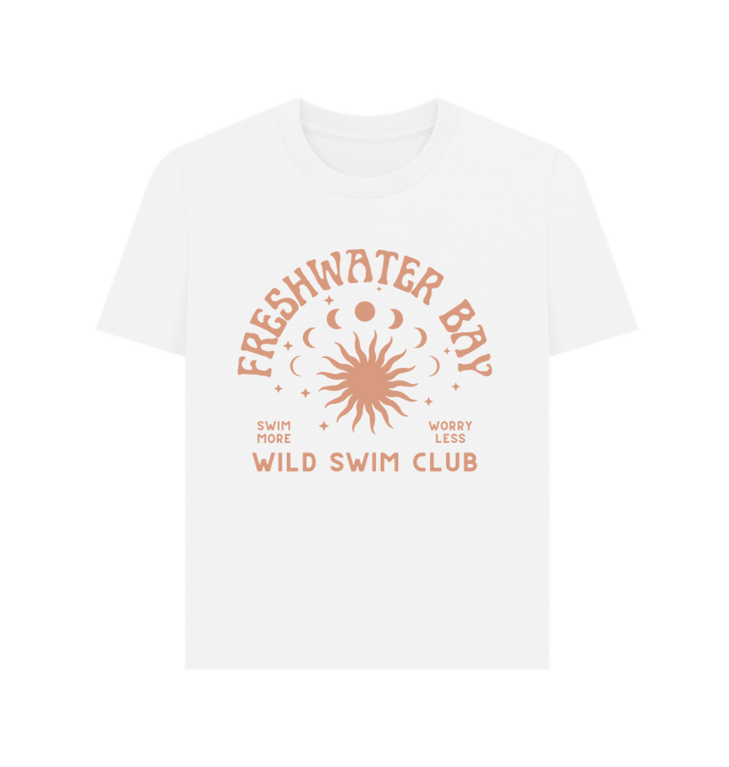 White Freshwater Bay - Wild Swim Club - Wild Swimming - Women's T Shirt