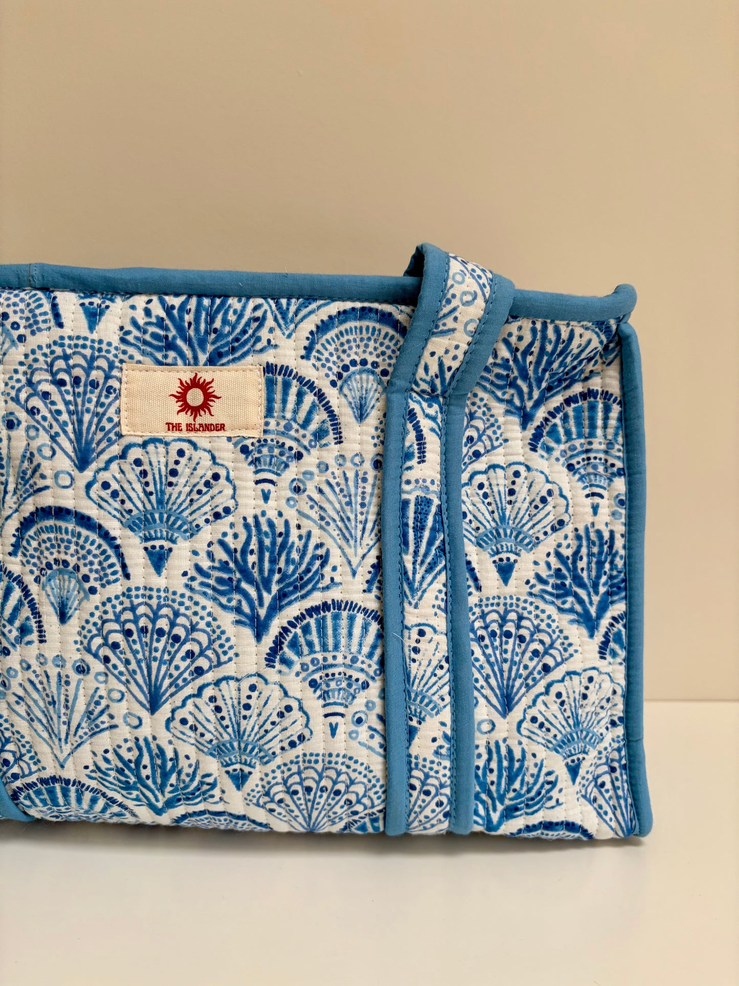Blue Shell Midi Tote