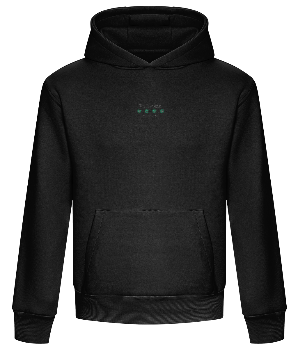 Heavyweight Premium Boxy Shape Hoodie - Wild Swim Embroidered - The Islander