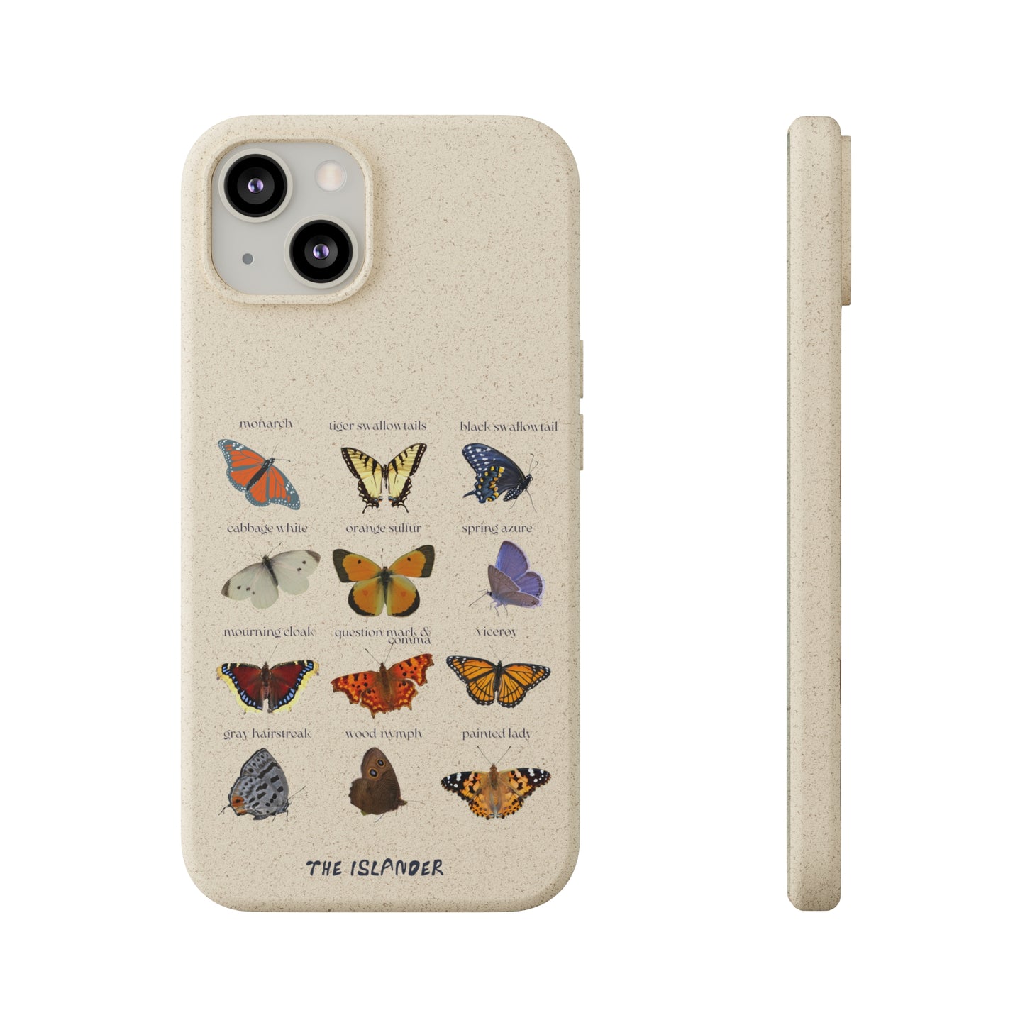 Butterflies  - Biodegradable Phone Case - Made from Natural Materials