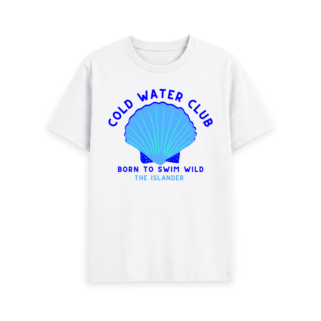 White Printed T-shirt Front