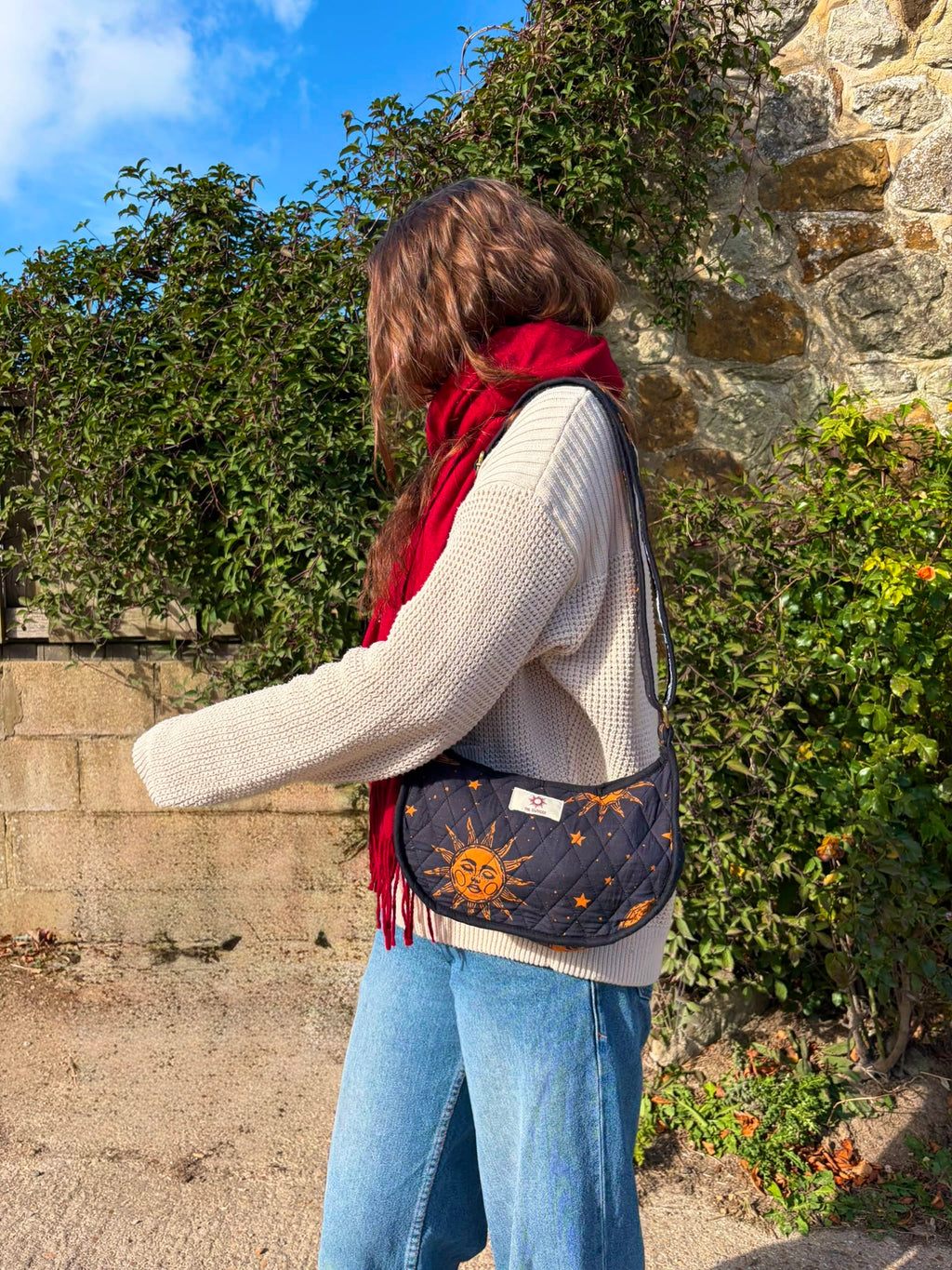 90s Witch Moon & Stars Side Mini