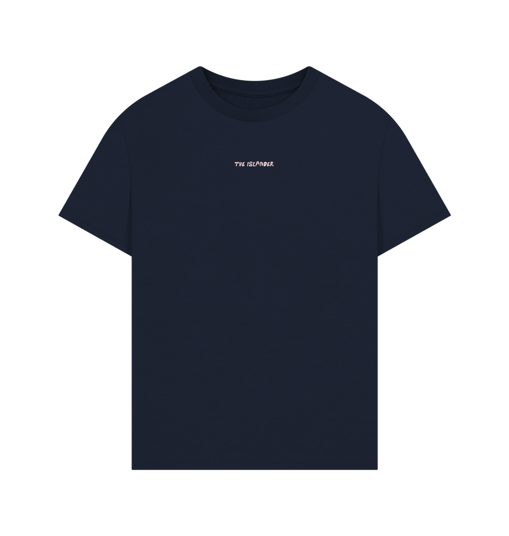 Navy Printed T-shirt