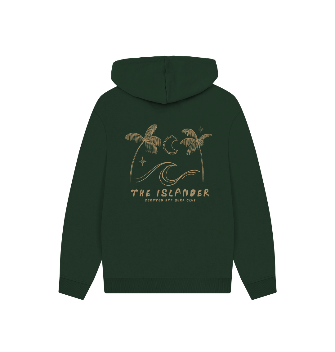 Compton Bay Surf Club - Unisex Oversized Style Hoodie - Organic Cotton