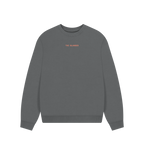 Slate Grey Printed Sweater