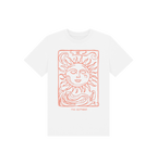 White Printed Kids T-Shirt