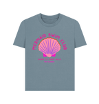 Stone Blue Mermaid Swim Club - Pink Wild Swim Club - Women's T Shirt