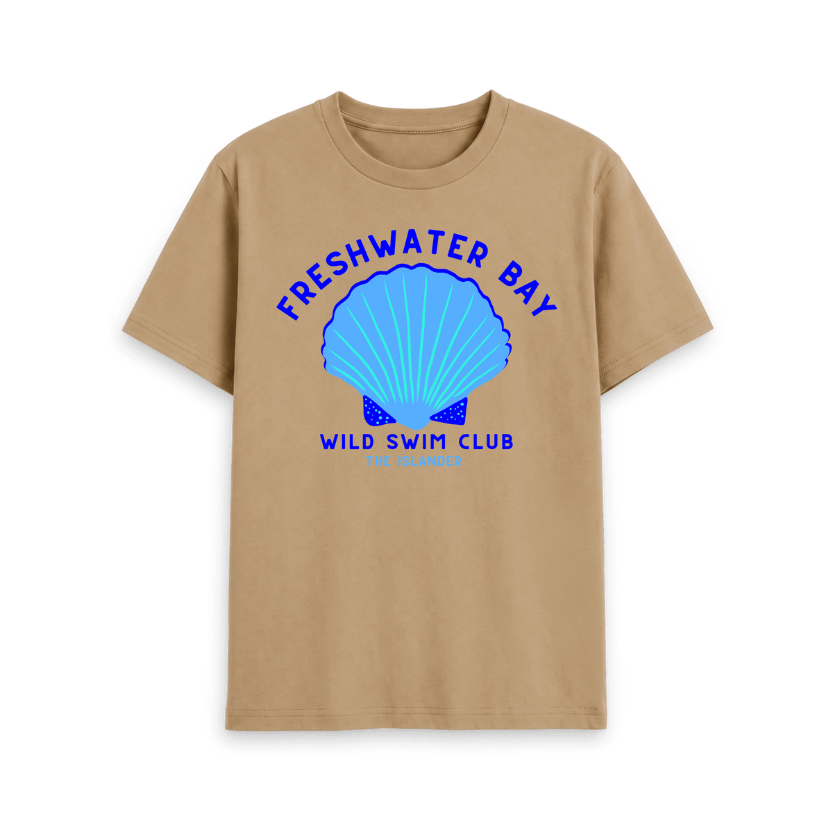 Sand Printed T-shirt Front