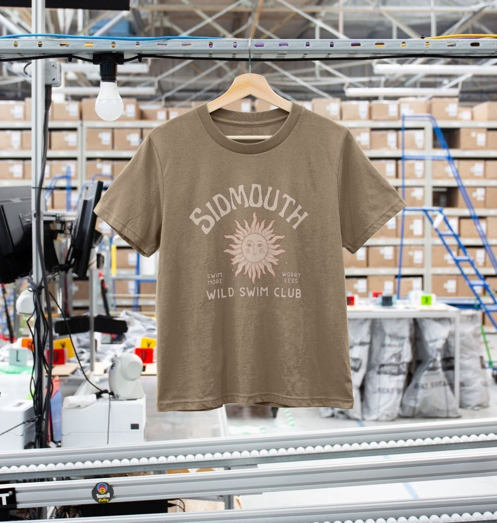 Sidmouth - Wild Swim - Women's T Shirt - Wild Swimmer Gift