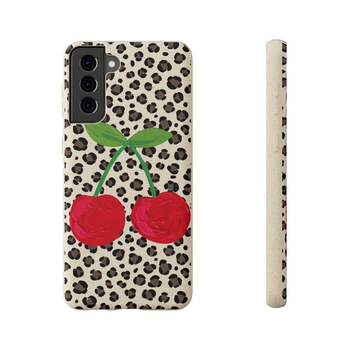 Fresh Cherries - Biodegradable Phone Case - Made from Natural Materials