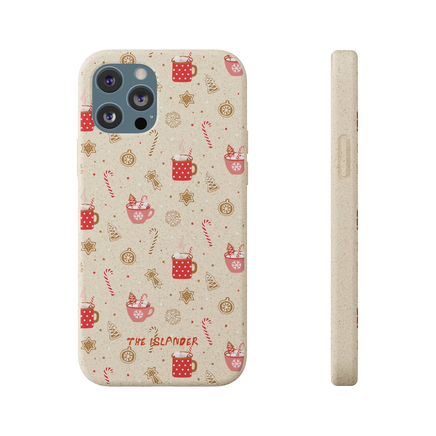 Christmas Cookies - Biodegradable Phone Case - Made from Natural Materials