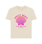 Oat Appley Beach - Pink Wild Swim Club - Women's T Shirt