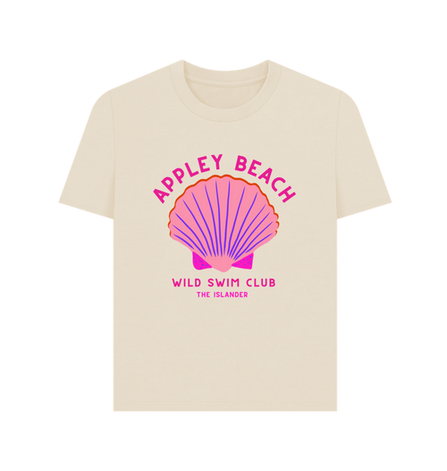 Oat Appley Beach - Pink Wild Swim Club - Women's T Shirt