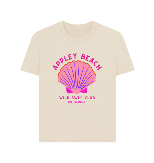 Oat Appley Beach - Pink Wild Swim Club - Women's T Shirt