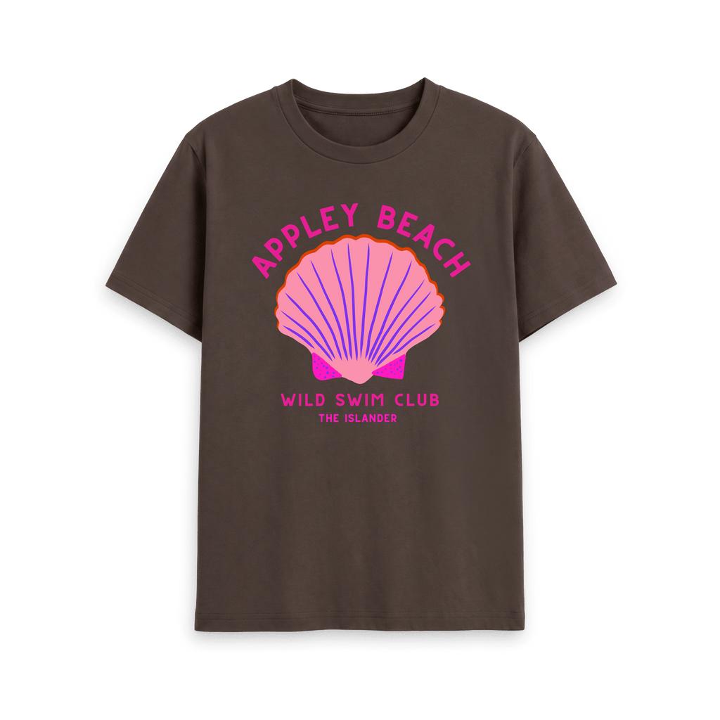 Chocolate Printed T-shirt Front