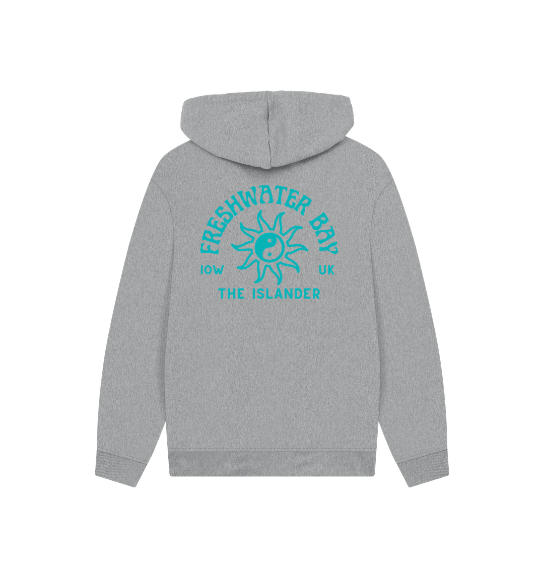 Freshwater Bay -Unisex Oversized Fit Hoodie - Organic Cotton- Printed front and back