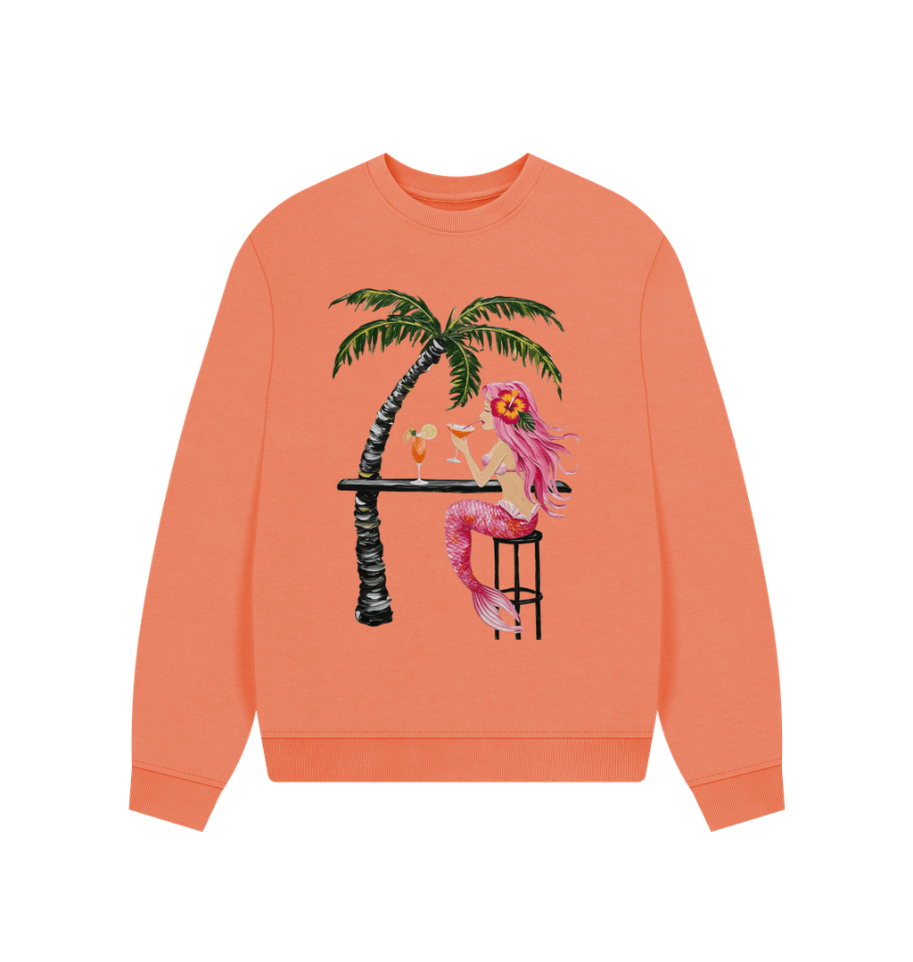 Apricot Printed Sweater