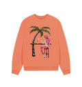 Apricot Printed Sweater