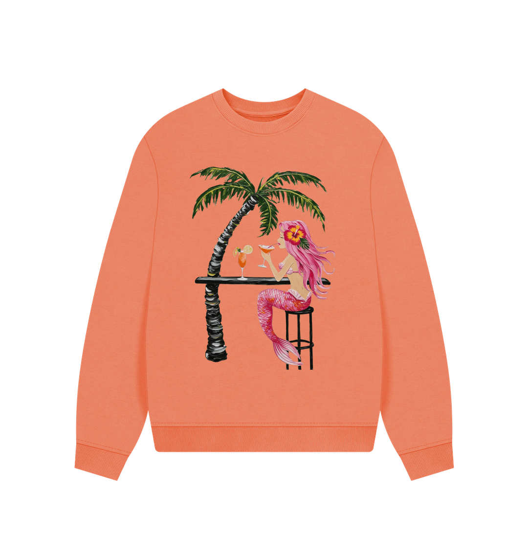 Apricot Printed Sweater