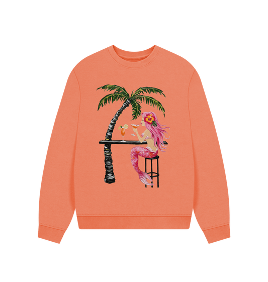 Apricot Printed Sweater