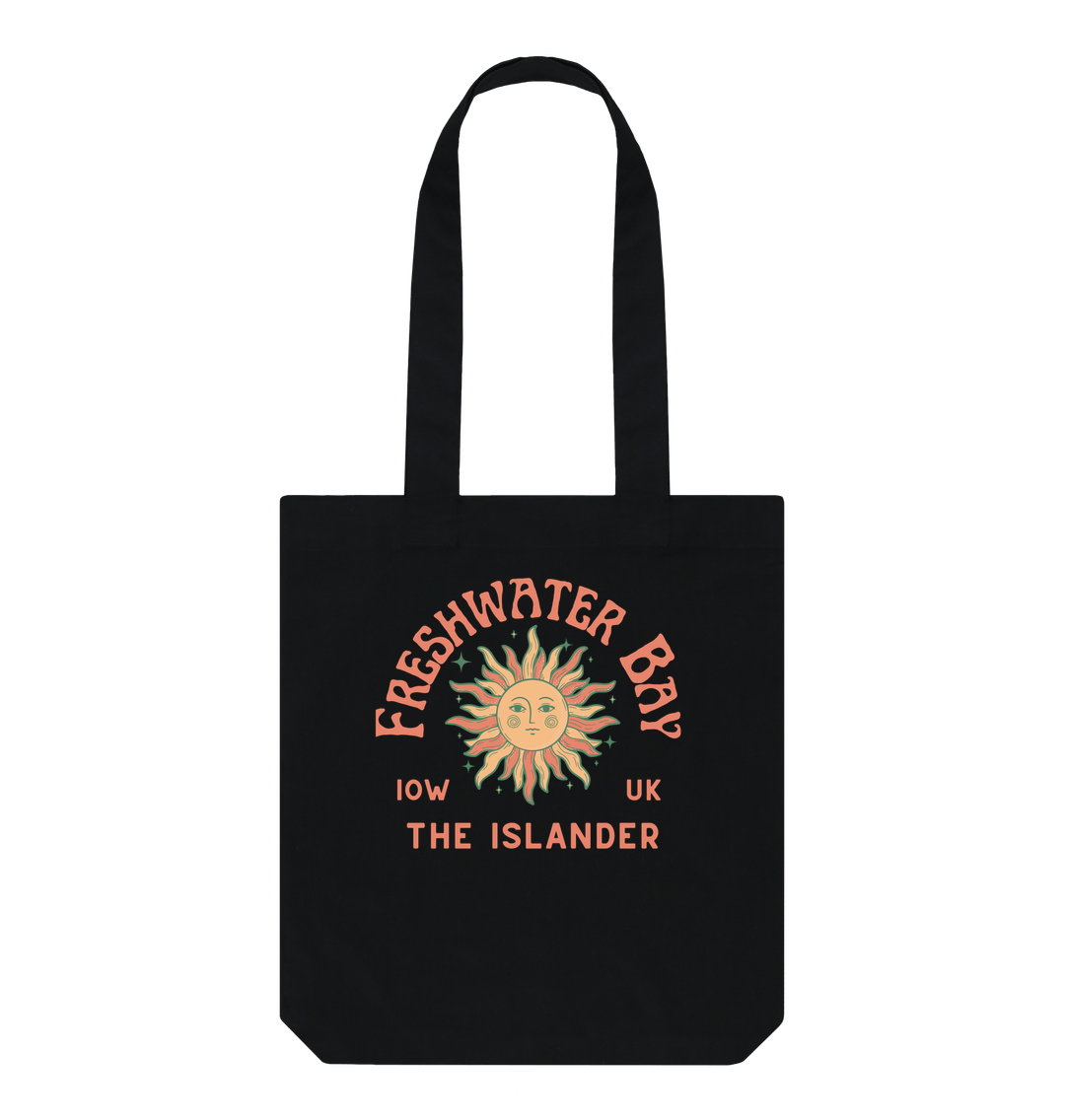 Black Freshwater Bay - Sun and Moon - Tote bag