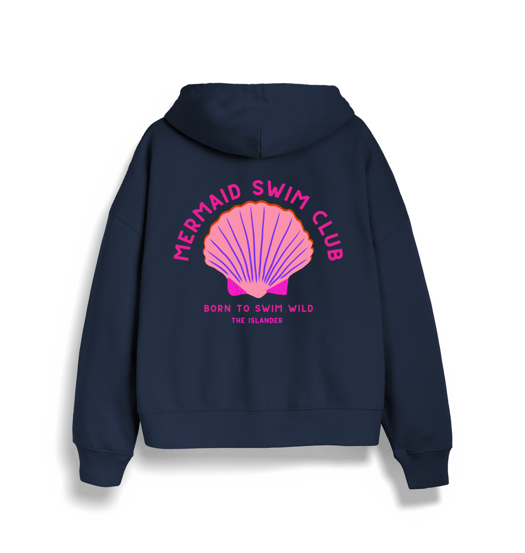 Mermaid Swim Club - Zip Up Hoodie - Organic Cotton