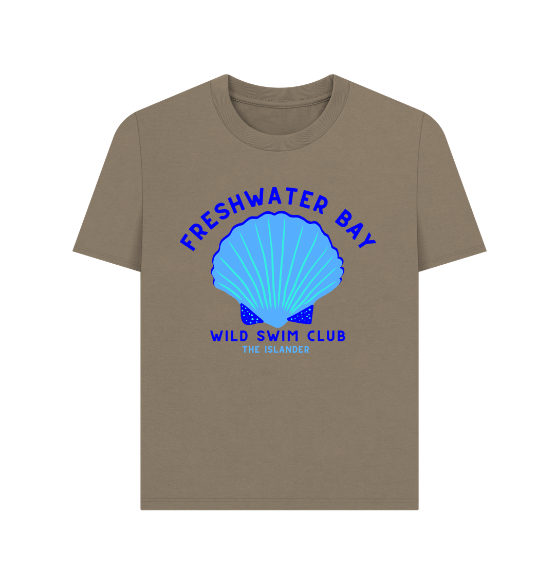 Willow Freshwater Bay - Blue Wild Swim Club - Women's T Shirt