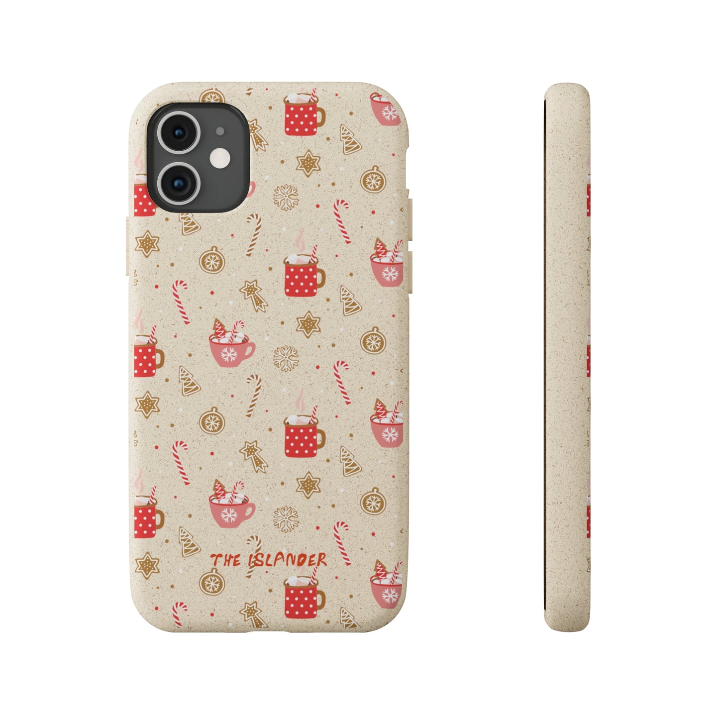 Christmas Cookies - Biodegradable Phone Case - Made from Natural Materials