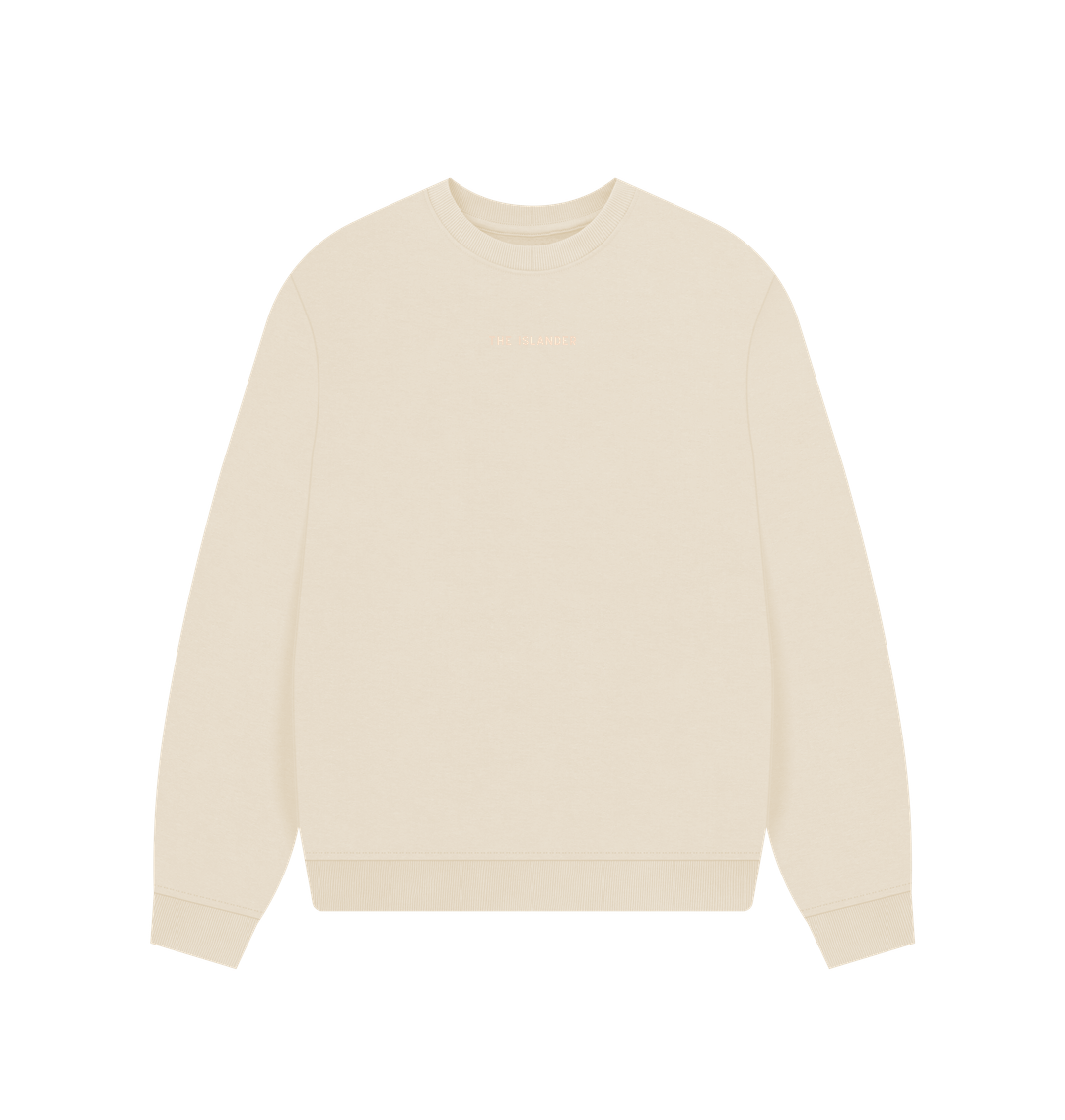 Oat Durdle Door, Dorset - Wild Swim Club - Women's Oversized Style Sweatshirt