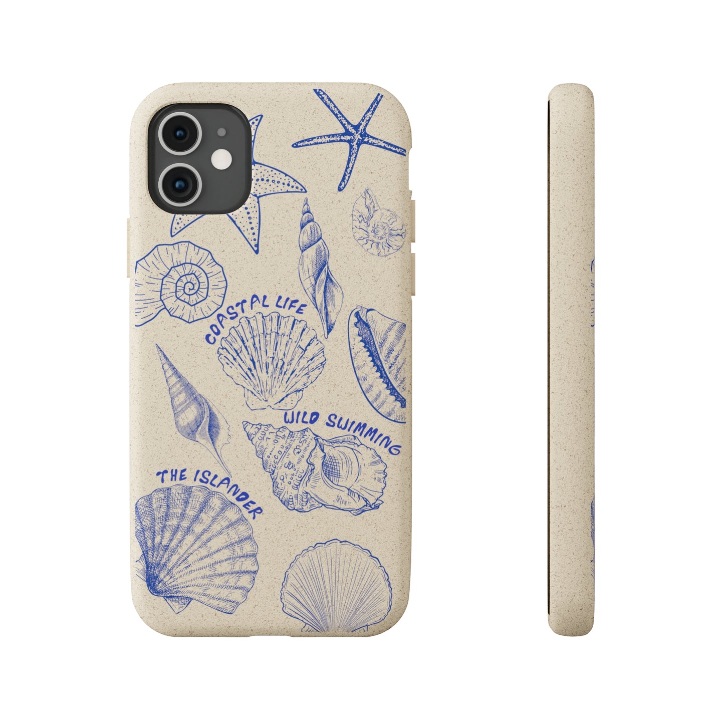 Wild Swimming Shells - Biodegradable Phone Case - Made from Natural Materials