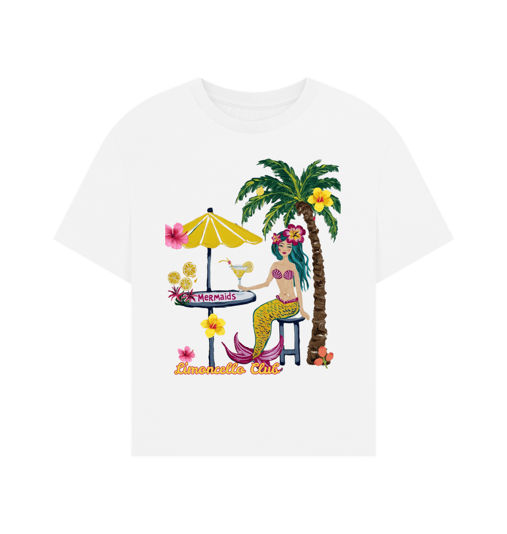 White Printed T-shirt