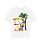 White Printed T-shirt