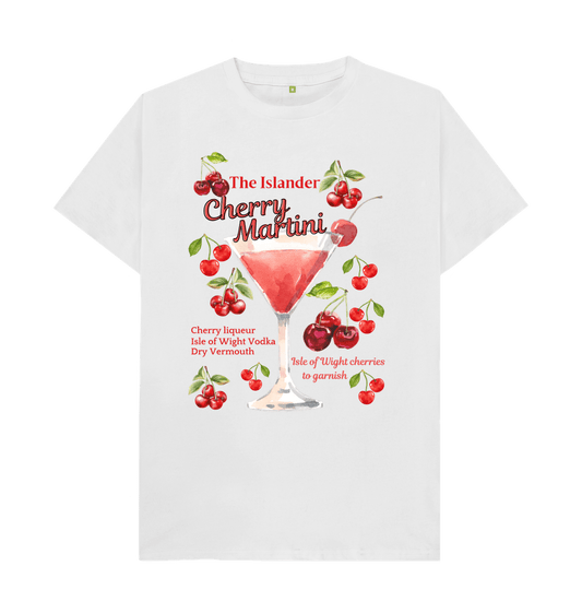 White Cherry Martini - The Islander - Cocktail Tee - Unisex