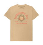 Sand Freshwater Bay - Mens\/Unisex Tshirt - Sunshine and stars - The Islander