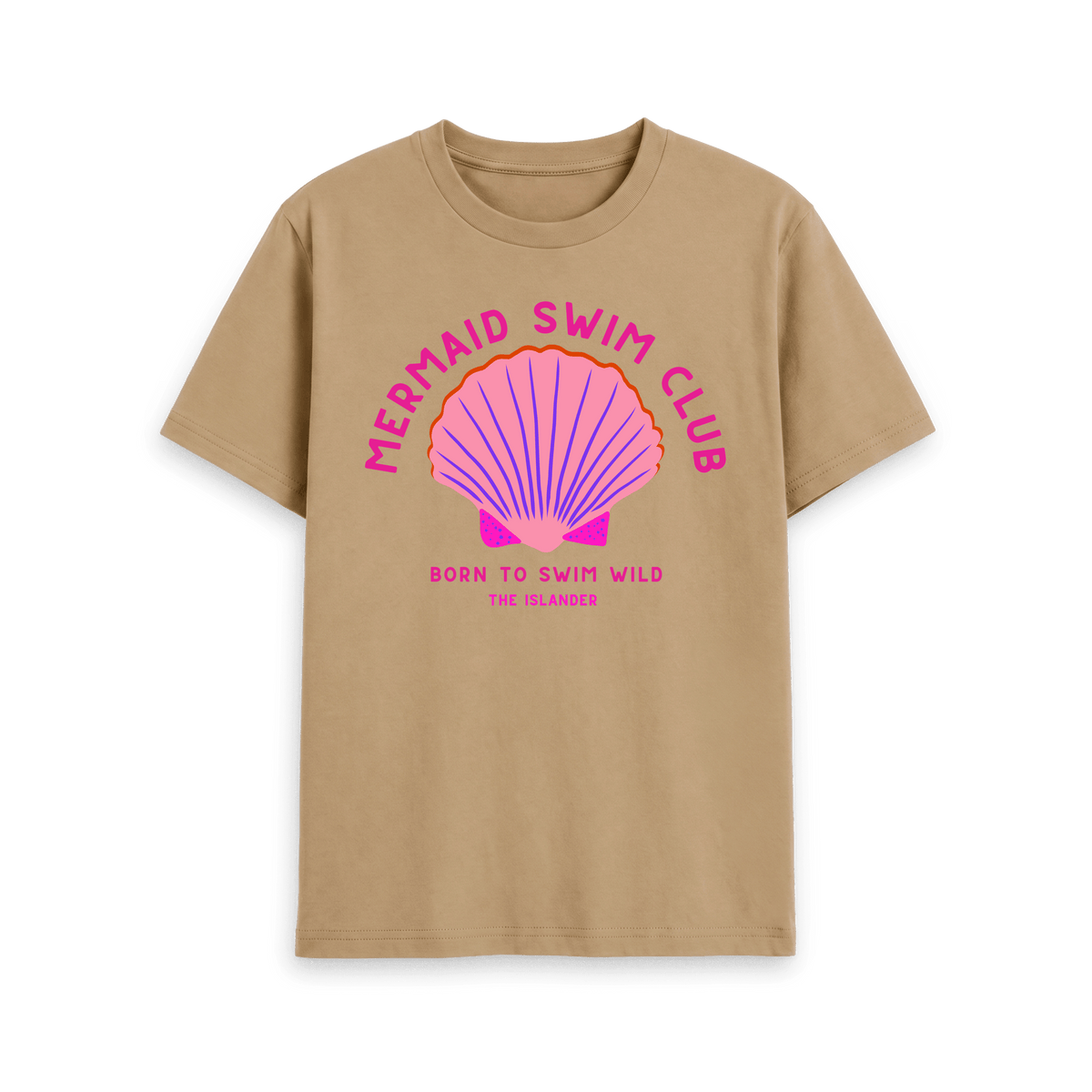 Sand Printed T-shirt Front