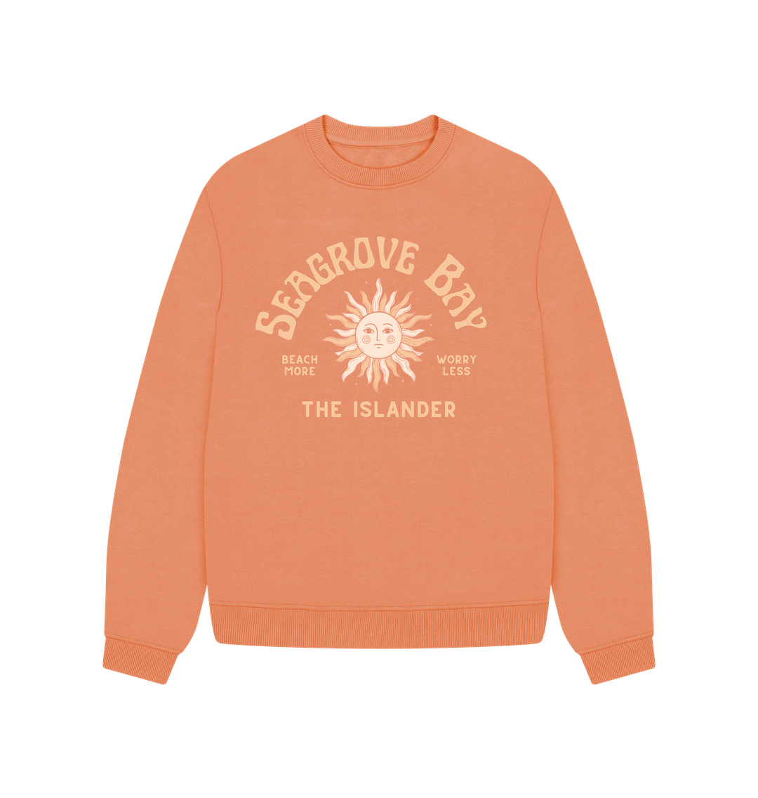 Apricot Seagrove Bay - The Islander - Apricot Orange Women's sweatshirt