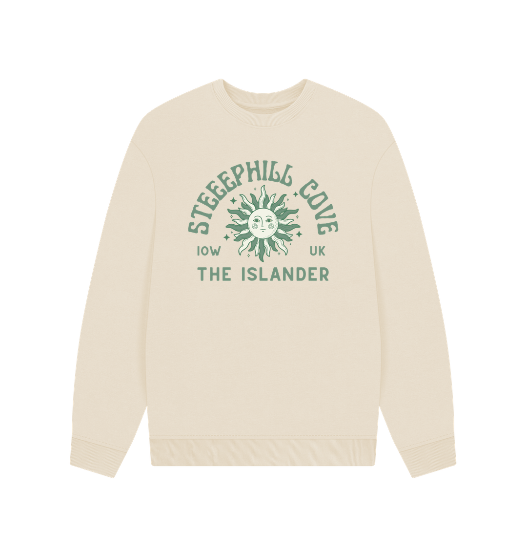 Oat Steephill Cove - Unisex Oversized Style Sweatshirt - Ventnor Bay