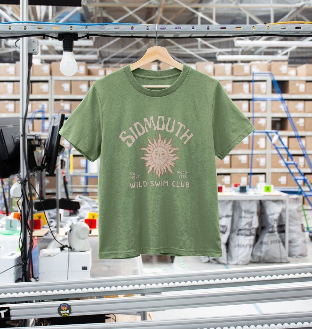 Sidmouth - Wild Swim - Women's T Shirt - Wild Swimmer Gift