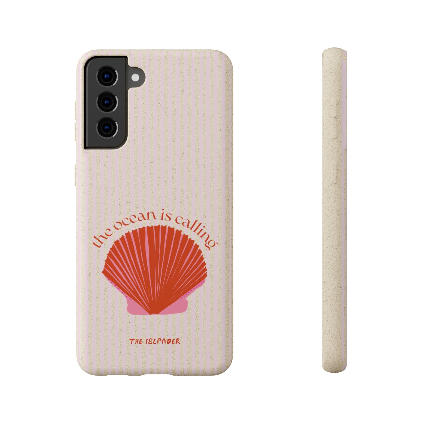 The Ocean Is Calling  - Biodegradable Phone Case - Made from Natural Materials