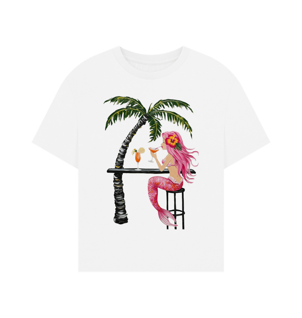 White Printed T-shirt