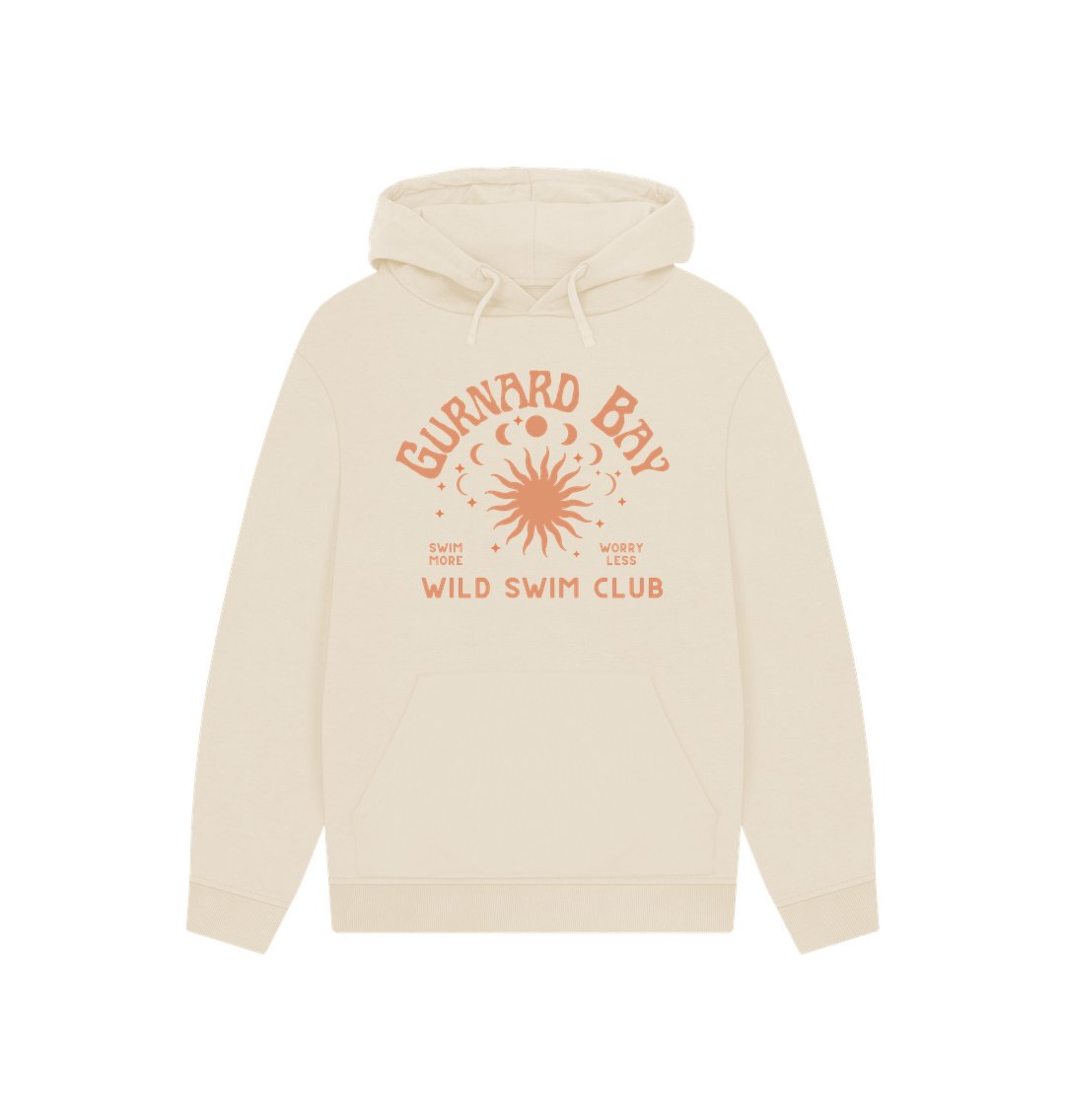 Oat Gurnard Bay - Wild Swim Club - Unisex Oversized Fit Hoodie - Organic Cotton