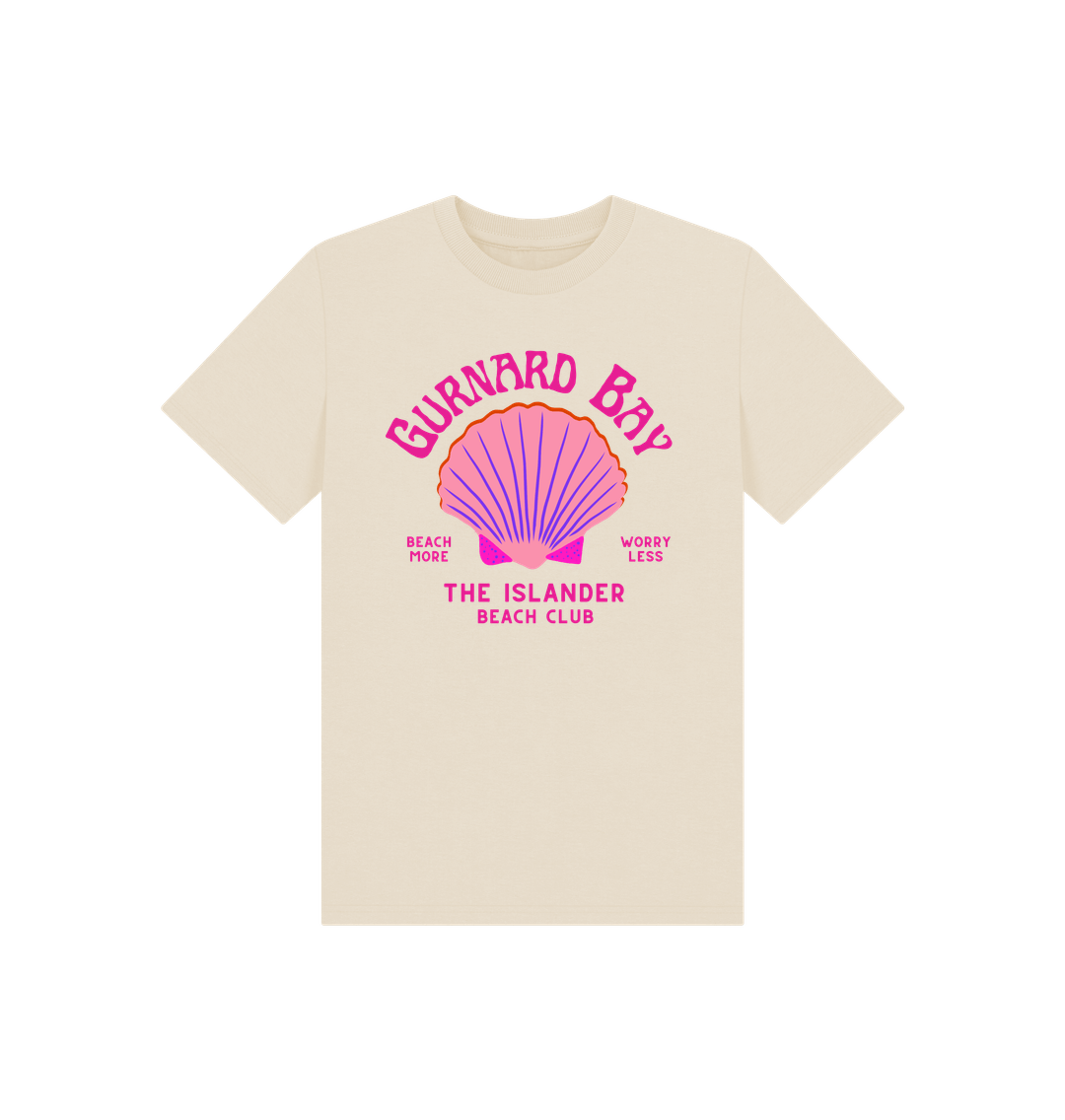 Oat Gurnard Bay - Pink Beach Club - Kids T Shirt