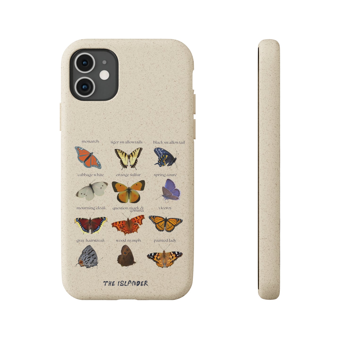 Butterflies  - Biodegradable Phone Case - Made from Natural Materials