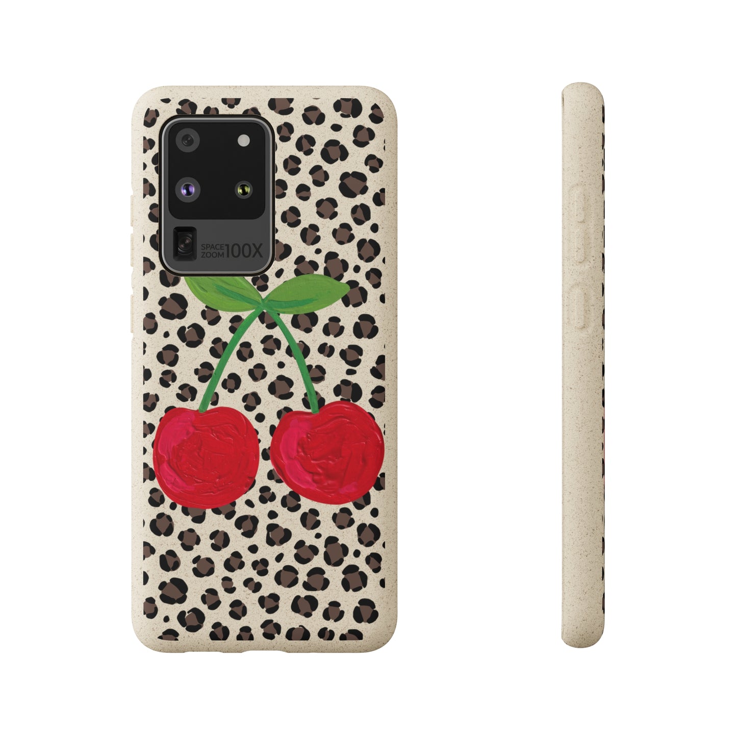 Fresh Cherries - Biodegradable Phone Case - Made from Natural Materials