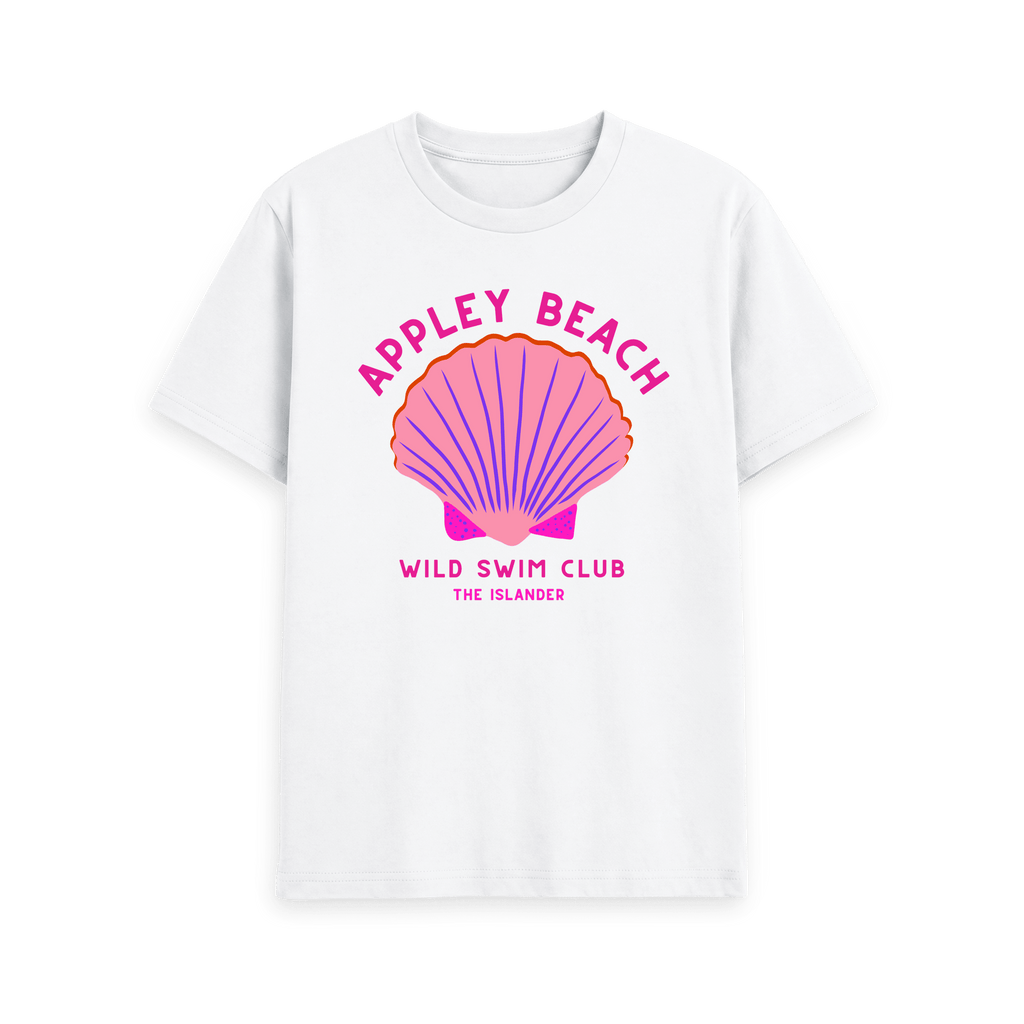 White Printed T-shirt Front