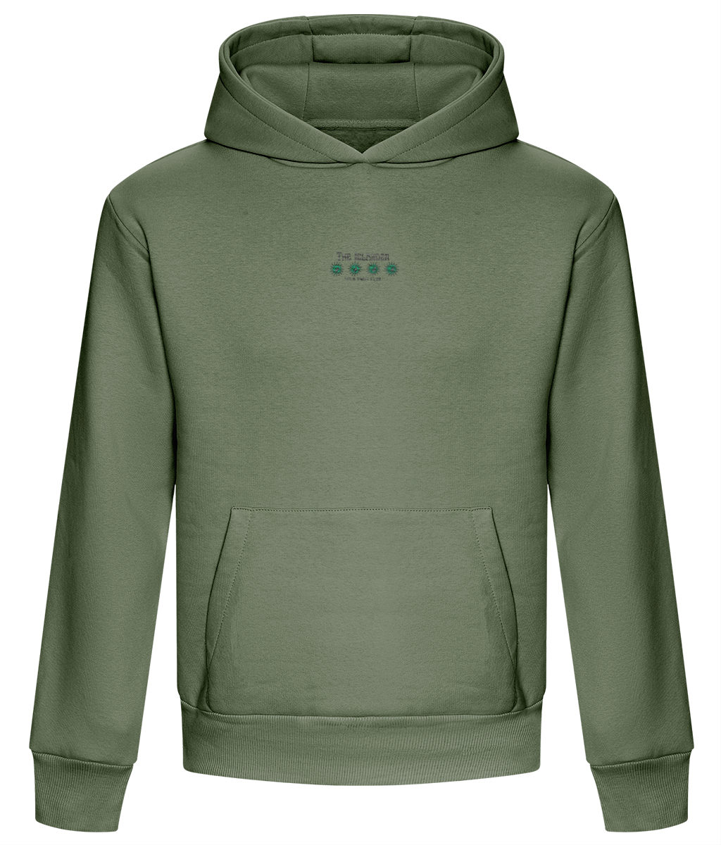 Heavyweight Premium Boxy Shape Hoodie - Wild Swim Embroidered - The Islander