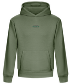 Heavyweight Premium Boxy Shape Hoodie - Wild Swim Embroidered - The Islander