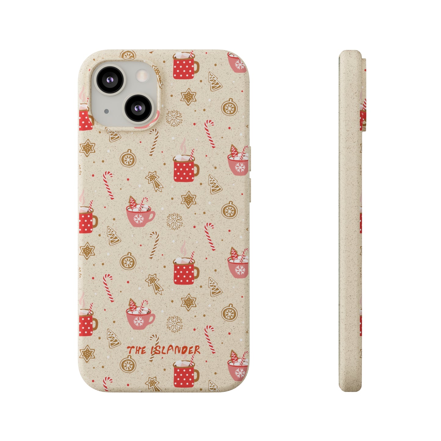 Christmas Cookies - Biodegradable Phone Case - Made from Natural Materials